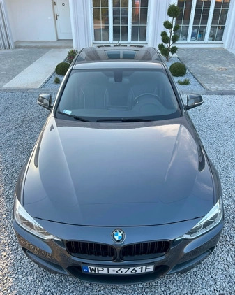BMW Seria 3 cena 89500 przebieg: 98500, rok produkcji 2018 z Warszawa małe 92